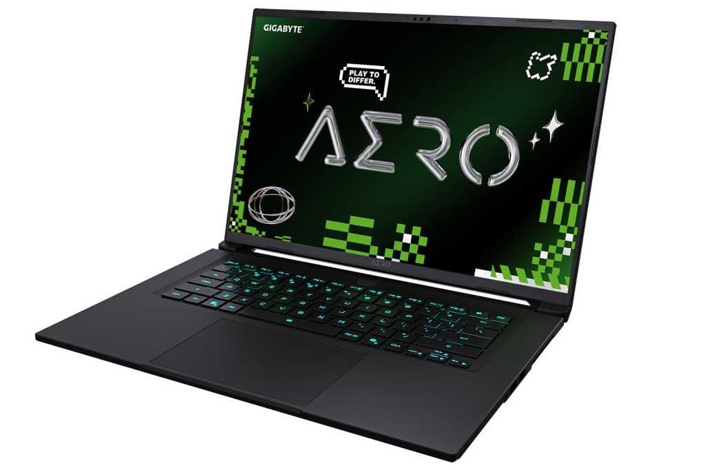 GIGABYTE Aero X16 AI gaming laptop