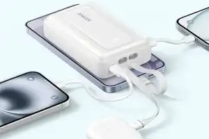 Anker Zolo power bank with dual built-in cables drops to $38