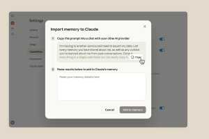Claude can now import chat histories from ChatGPT (and other AIs)