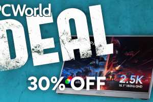 This slim 1440p portable laptop monitor is 30% off