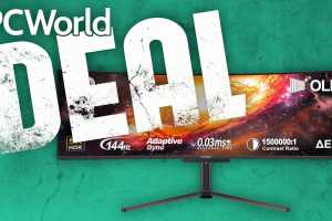 Monitor deal: 49-inch 1440p OLED ultrawide for $288 off