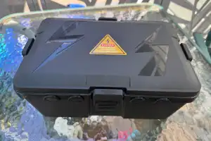 I use this $18 box to safely plug in all my outdoor smart devices