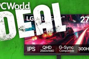 LG's fast IPS monitor is 50% off! 1440p, 300Hz, 27 inches