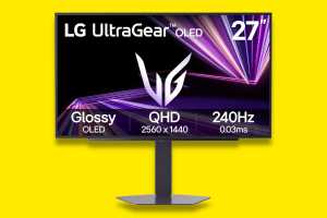 LG's 1440p 240Hz OLED gaming monitor is $300 off right now