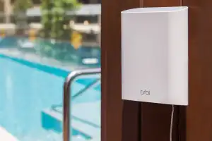 Netgear Orbi Outdoor Satellite review: Great range, but only so-so speed