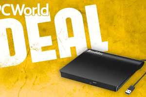 Deal! This USB external CD/DVD drive is only $16 right now on Amazon