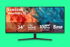 Samsung's 34-inch 1440p ultrawide drops to its all-time low of $200