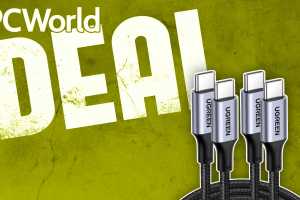 Two ultra-fast USB-C cables for $3.75 a piece? Get 'em while they're hot