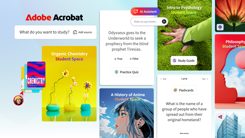 Acrobat StudentSpaces Hero 16x9